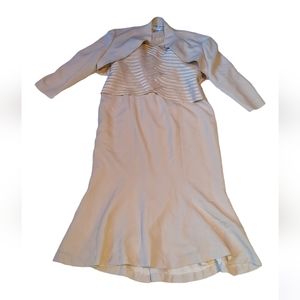 Daymor couture dress 2pc set